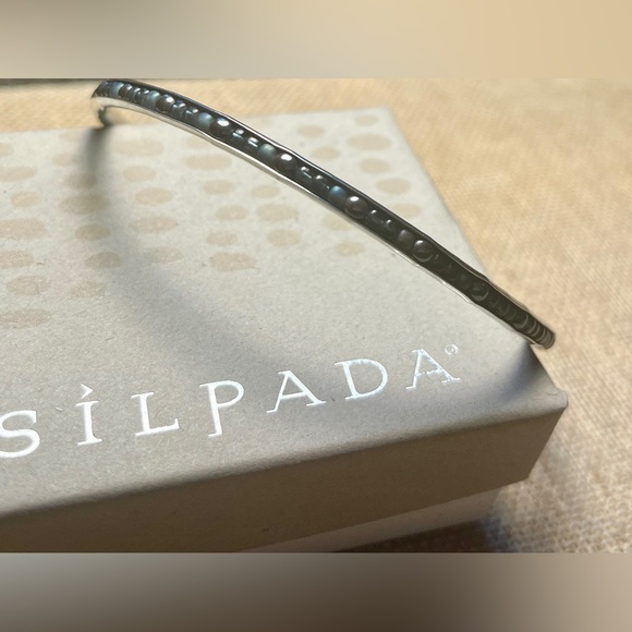 Silpada Flexible Hematite Bangle - Picture 6 of 10
